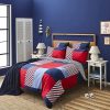 Duvet Cover Sets | Nautica Home Nautica Morris 100% Turkish Cotton Duvet Cover Set, Double, 200Cmx200Cm, Navy Blue Multi