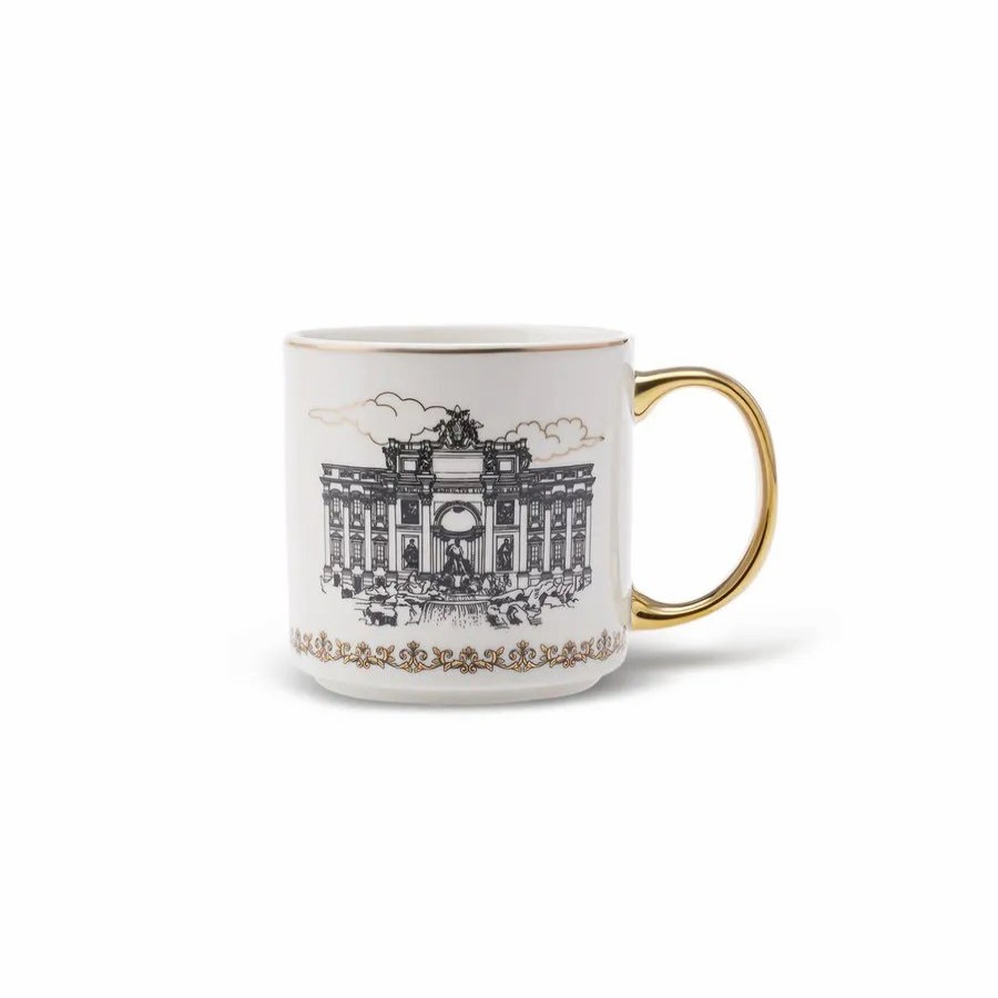 Mugs | Karaca Karaca Art Barboque Porcelain Mug, 400Ml, Multi