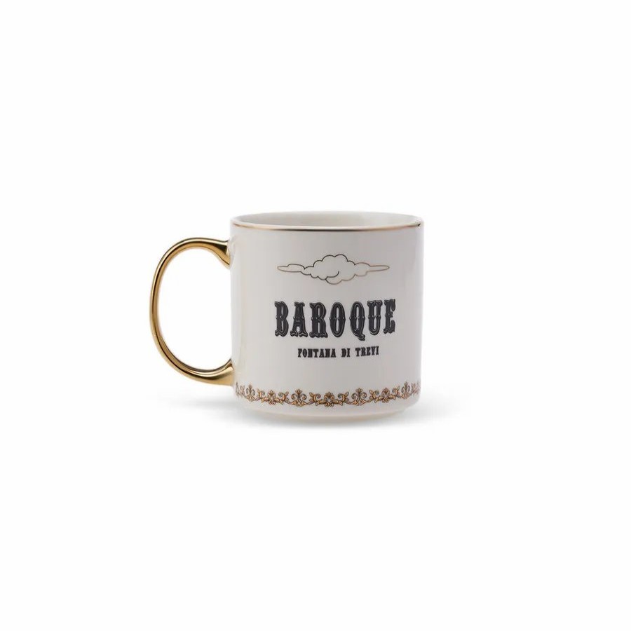 Mugs | Karaca Karaca Art Barboque Porcelain Mug, 400Ml, Multi