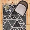 Scandinavian Rugs | Kasmir Rugs Kasmir Rugs 7/24 Scandinavian Ragnar Rug, 120Cmx180Cm, Black