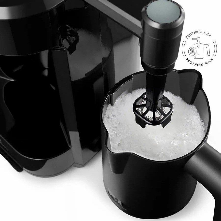 Coffee Machines | Karaca Karaca Hatir Barista Cappuccino And Turkish Coffee Machine, Anthracite