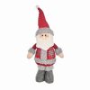 Ornaments | Karaca Home Karaca Home New Year Christmas Standing Santa Plush Toy Decoration, 44Cm, Multi