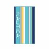 Towels | Nautica Home Nautica Home Aqua 100% Turkish Cotton Beach Towel, 90Cmx180Cm, Blue Multi