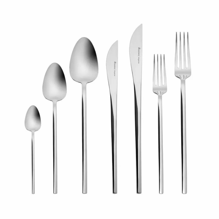 Cutlery Sets | Karaca Karaca Vibe 84 Piece Stainless Steel Cutlery Set For 12 People, Silver