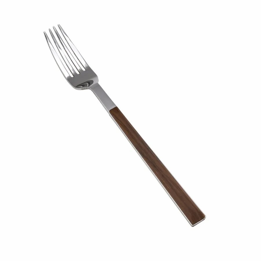 Mix And Match Cutlery | Karaca Karaca Salzburg Stainless Steel Dessert Fork, 16.2Cm, Brown