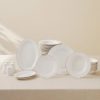 New Generation Bone China Dinner Sets | Karaca Karaca Lexi 56-Piece New Generation Bone China Dinner Set For 12 People, White Gold