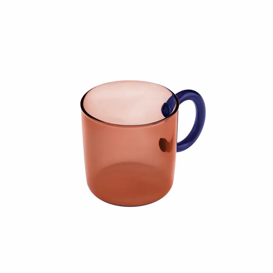 Mugs | Karaca Karaca Boli Borosilicate Glass Mug, 340Ml, Orange