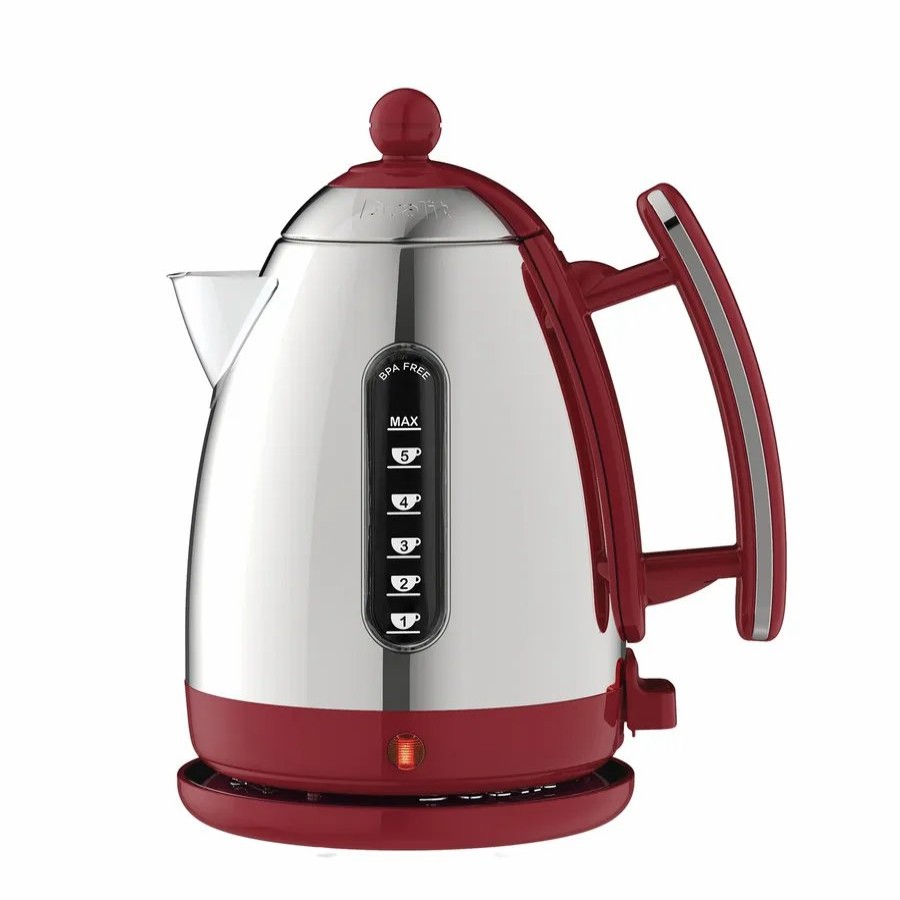 Kettles | Dualit Dualit Lite Jug Kettle, 1.5L, Gloss Red