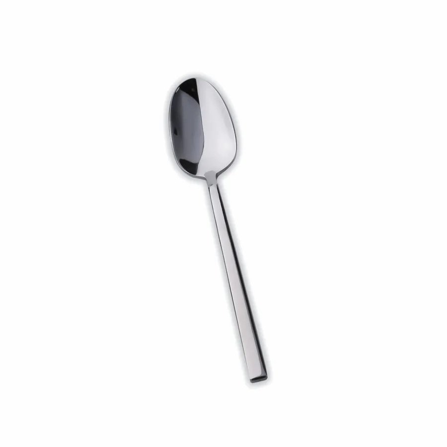 Mix And Match Cutlery | Karaca Karaca Flame Stainless Steel Tea Spoon, 11.4Cm, Silver