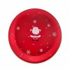 Dinner Plates | Karaca Karaca New Year Christmas New Generation Bone Golden Line Dinner Plate, 27Cm, Red Multi