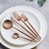 Cutlery Sets | Karaca Karaca Jupiter 60 Piece Stainless Steel Cutlery Set For 12 People, Rose Gold