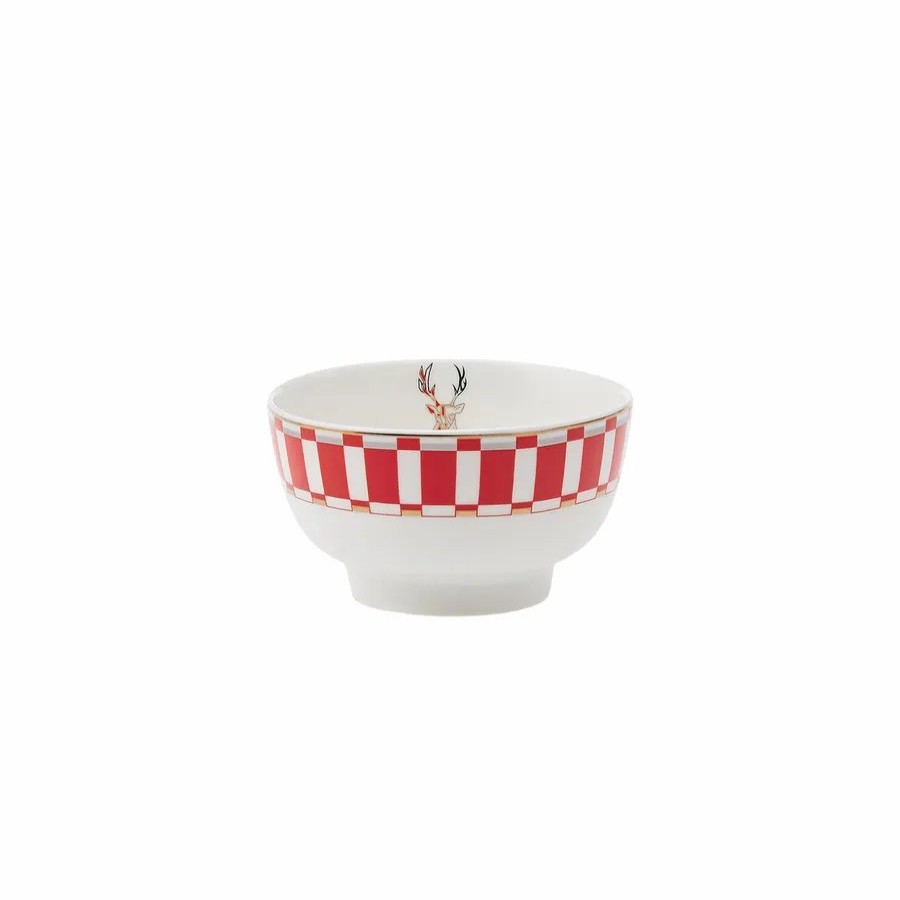 Bowls | Karaca Karaca Aries Porcelain Cerealsoup Bowl, 14Cm, Red Multi