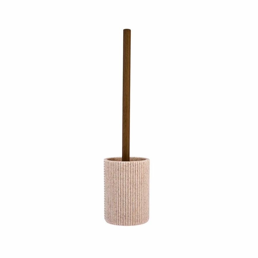 Bath Accessories | Karaca Karaca Antique Toilet Brush Holder, 9.62Cmx9.62Cmx12.9Cm, Beige