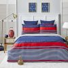 Duvet Cover Sets | Nautica Home Nautica Drifting 100% Turkish Cotton Duvet Cover Set, Super King, 260Cmx220Cm, Navy Blue Multi