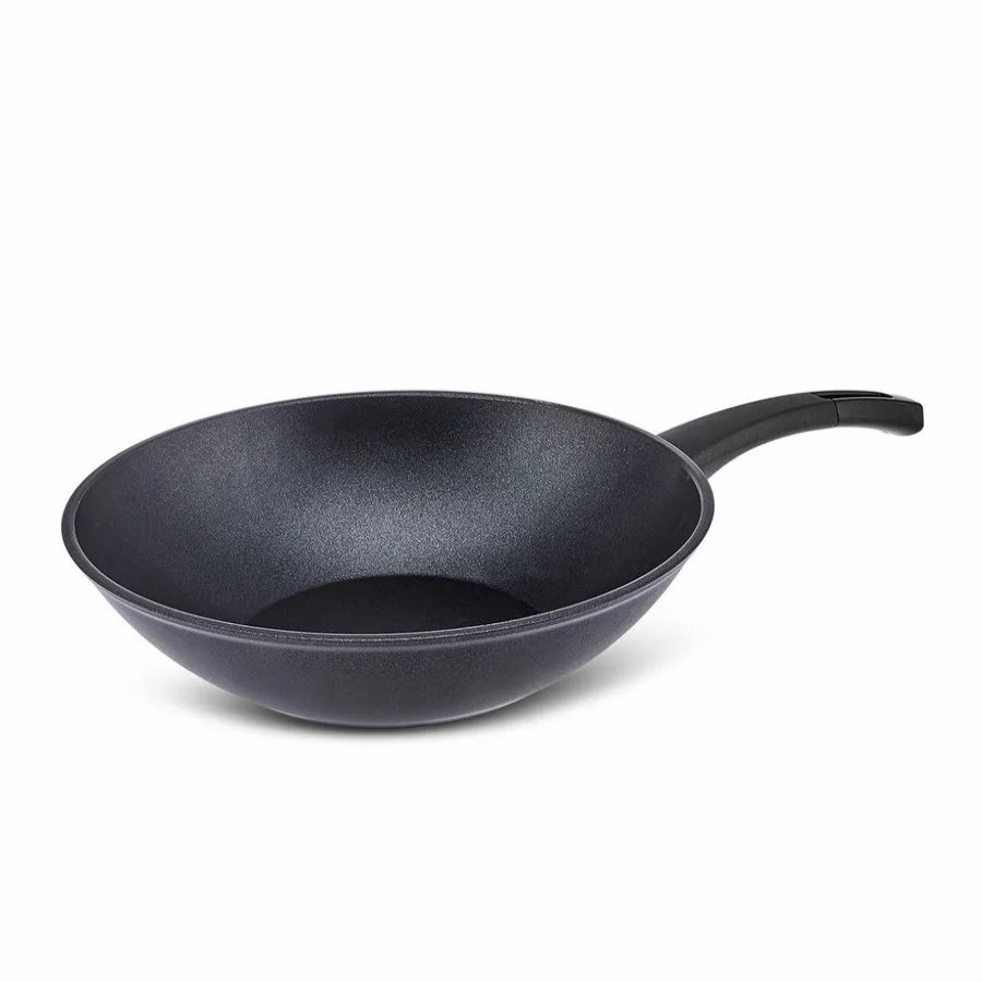 Pans | Karaca Karaca Biodiamond Powerful Plus Wok Pan, 28Cm, Black