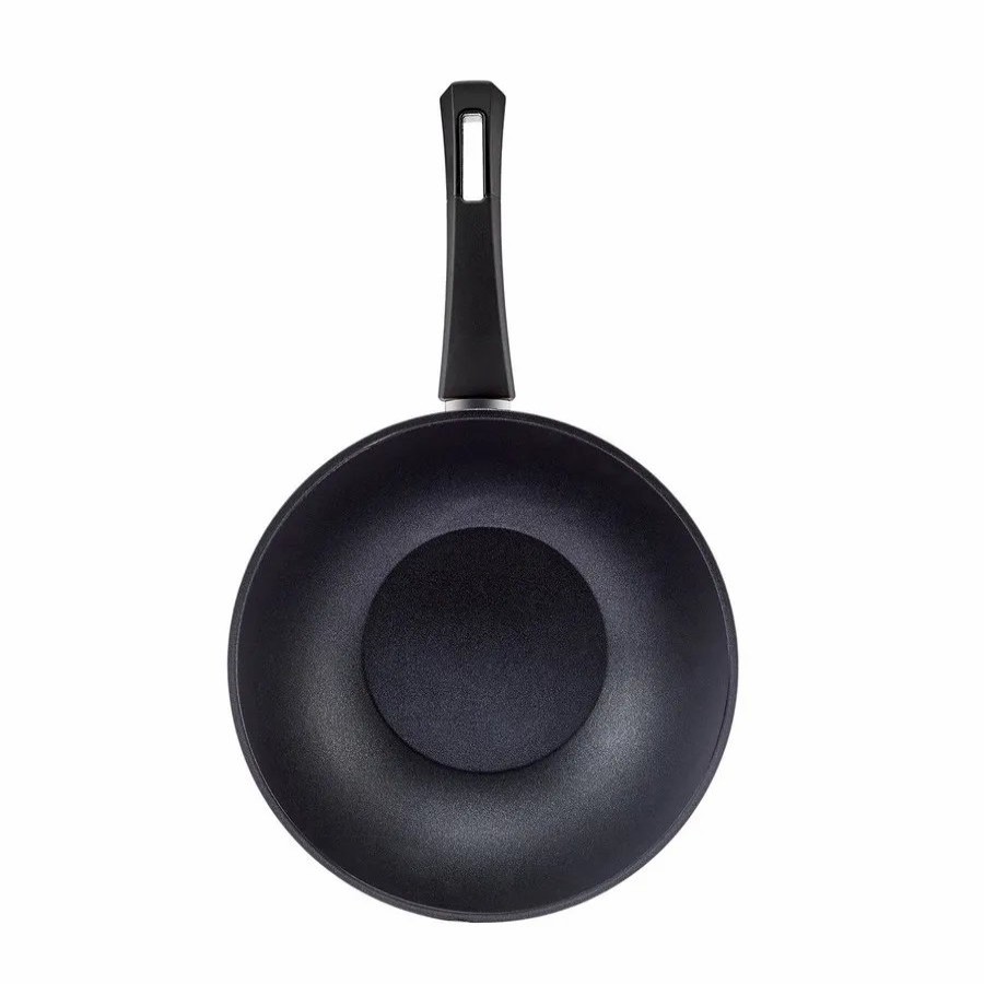 Pans | Karaca Karaca Biodiamond Powerful Plus Wok Pan, 28Cm, Black