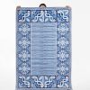 Modern Rugs | Kasmir Rugs Kasmir Rugs Decorative Art Trend Simi Double Face Rug, 180Cmx280Cm, Blue White