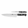 Knife Sets | Zwilling Zwilling Gourmet 2 Piece Knife Set, Black Silver