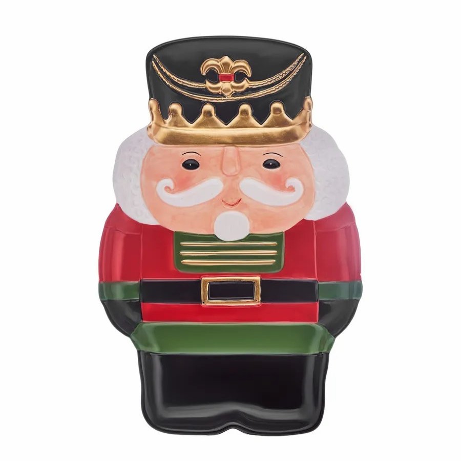 Decorative Plates | Karaca Karaca New Year Christmas Nutcracker Decorative Plate, 30Cm, Multi