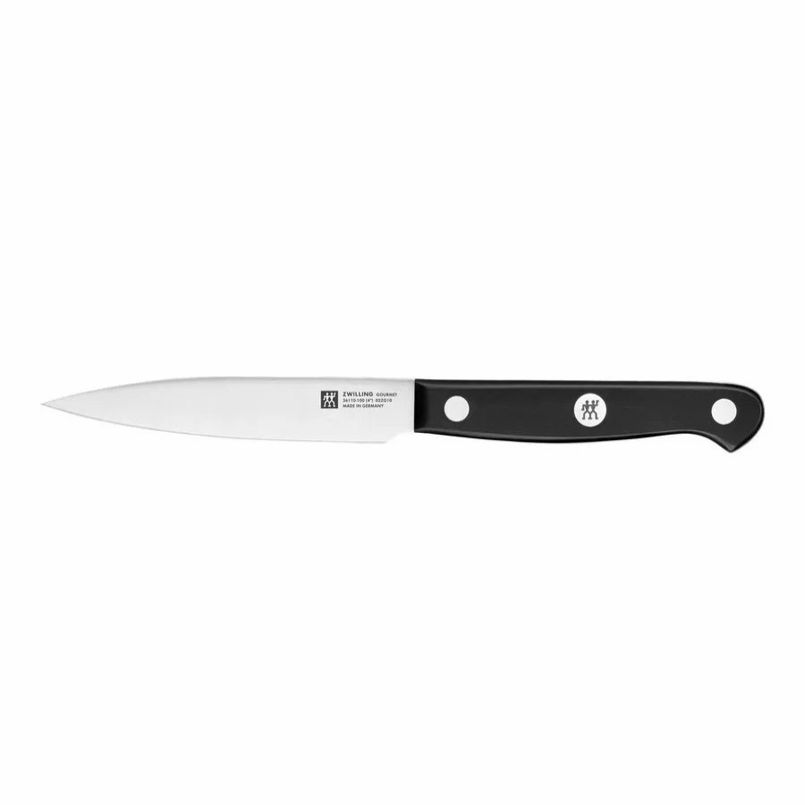 Knives | Zwilling Zwilling Gourmet Paring Knife, 10Cm, Black Silver