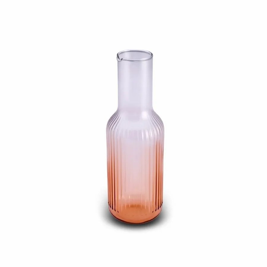 Decanters | Karaca Karaca Glass Carafe, 800Ml, Salmon Multi