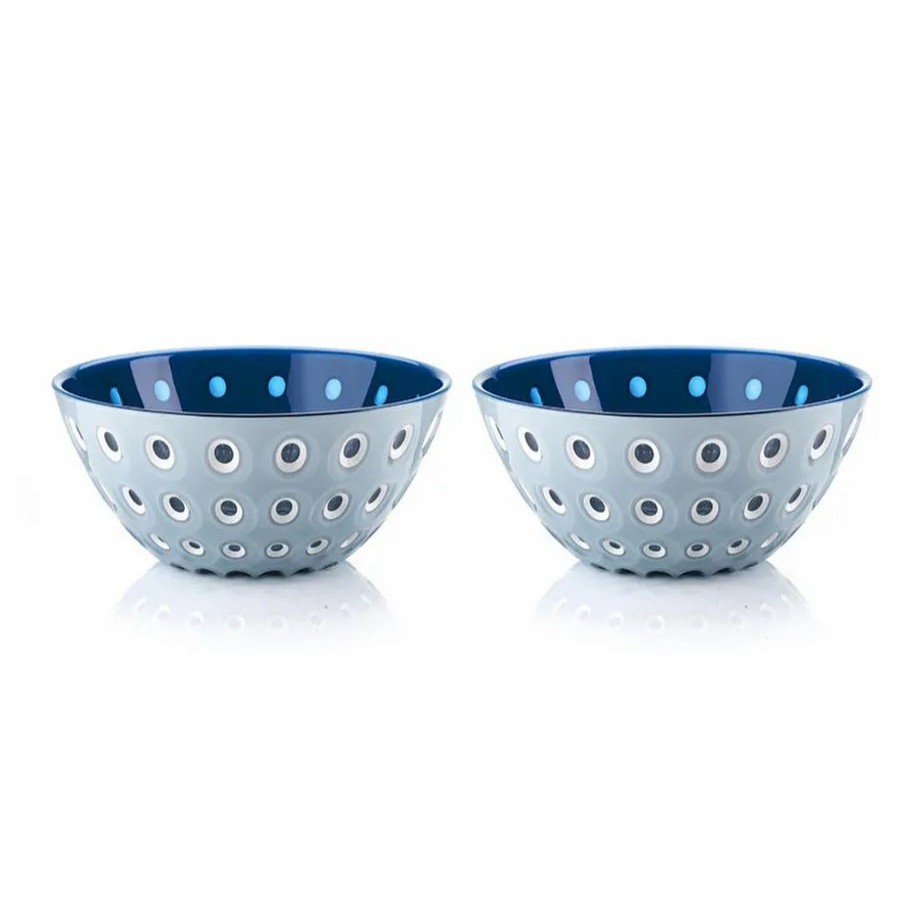 Bowls | Guzzini Guzzini Le Murrine 2 Piece Cereal/Soup Bowl Set, 12Cm, Blue Navy Blue