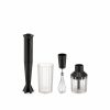 Blender | Alessi Alessi Plisse Hand Blender Set, 34Cmx7Cm, Black