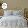 Duvet Cover Sets | Karaca Home Karaca Home Dogasever Lavender 100% Turkish Cotton Plant-Based Dyeing Duvet Cover Set With Bed Sheet, Double, Lilac