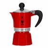 Cafetieres | Bialetti Bialetti Rainbow Moka Espresso Coffee Maker, 3 Cups, Red