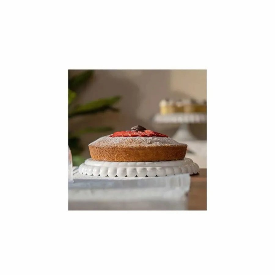 Serveware Sets | Guzzini Guzzini Tiffany Cake Dome, 30Cmx16Cm, Light Cream