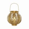 Ornaments | Karaca Home Karaca Home Leaf Lantern, 20Cmx19Cm, Gold