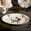 Serving Platters | Karaca Karaca Paye Seljuk Collection Porcelain Serving Platter, 36Cm, Black Multi