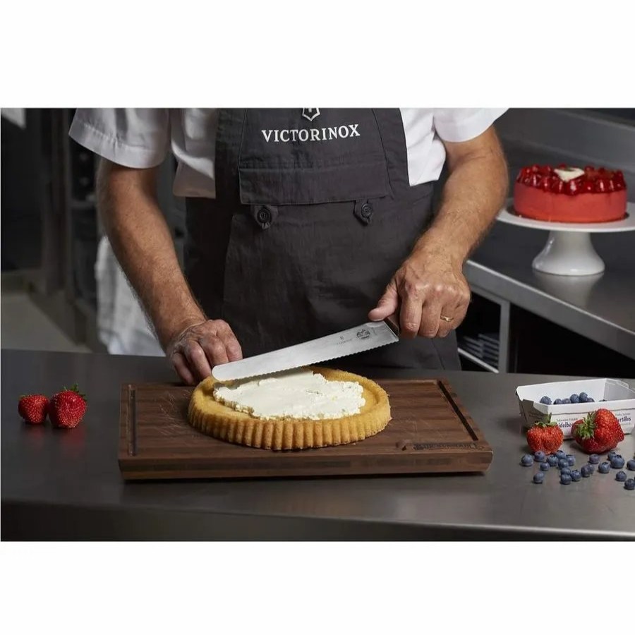 Knives | Victorinox Victorinox Serrated Pastry Knife, 26Cm, Wood