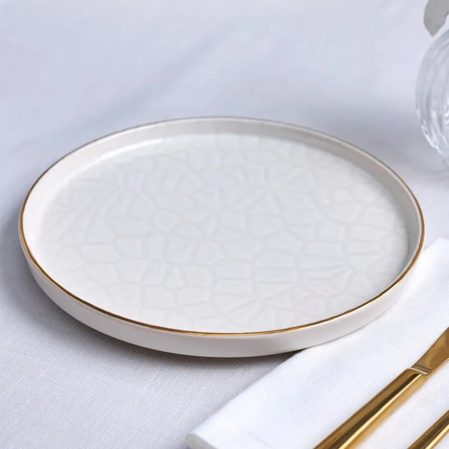 Side Plates | Karaca Karaca Calvin Ceramic Side Plate, 20Cm, Multi