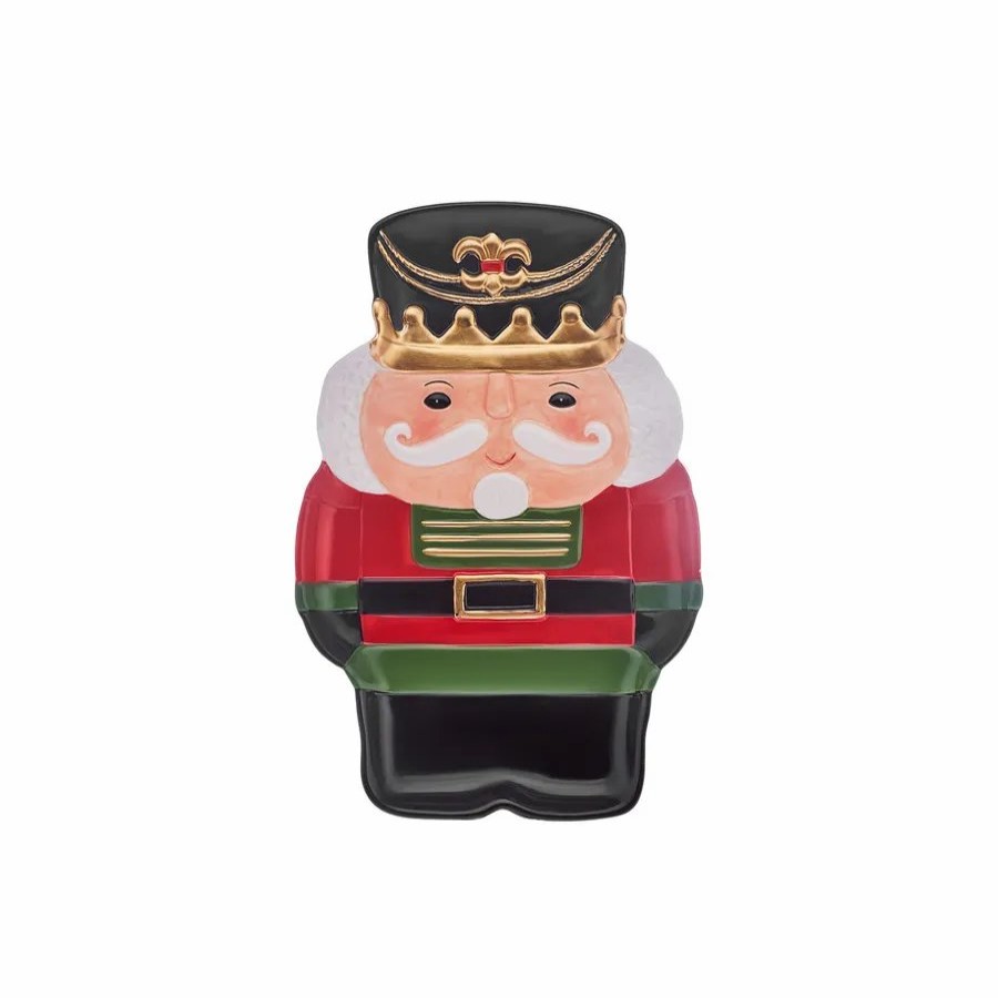 Decorative Plates | Karaca Karaca New Year Christmas Nutcracker Decorative Plate, 18Cm, Multi