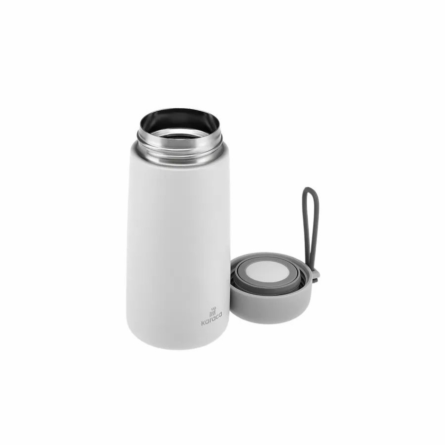 Stainless Steel Flasks | Karaca Karaca Remus Stainless Steel Flask, 270Ml, White