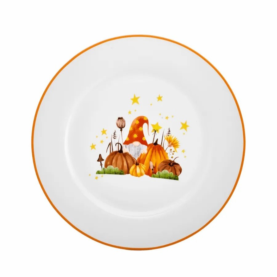 Dinner Plates | Karaca Karaca Halloween Elf Porcelain Dinner Plate, 27Cm, White Multi