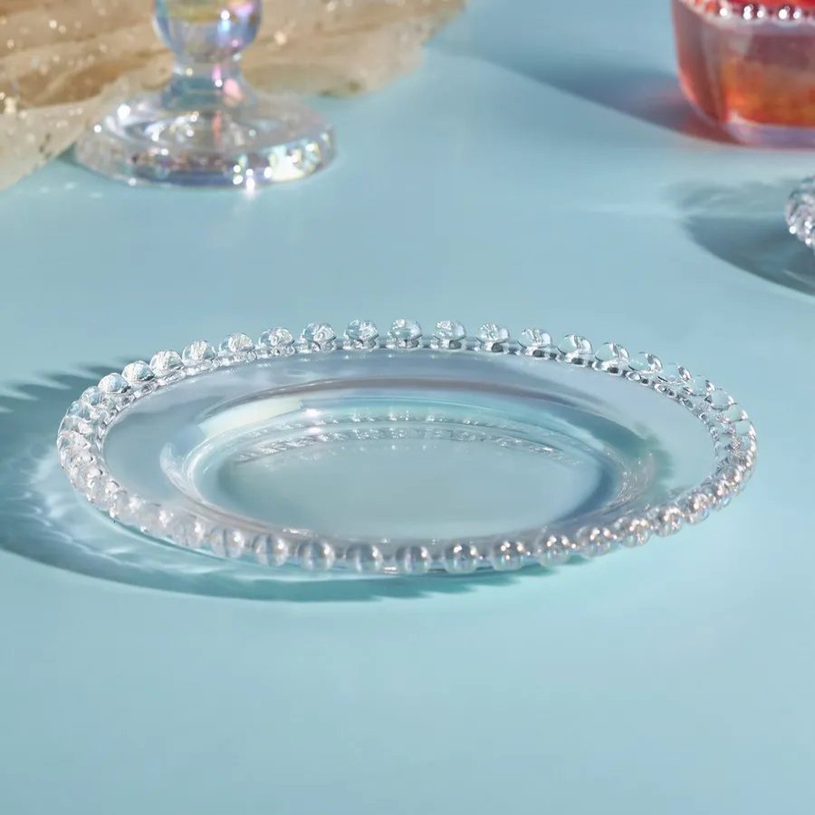 Side Plates | Karaca Karaca Rory Glass Side Plate, 19Cm, Transparent