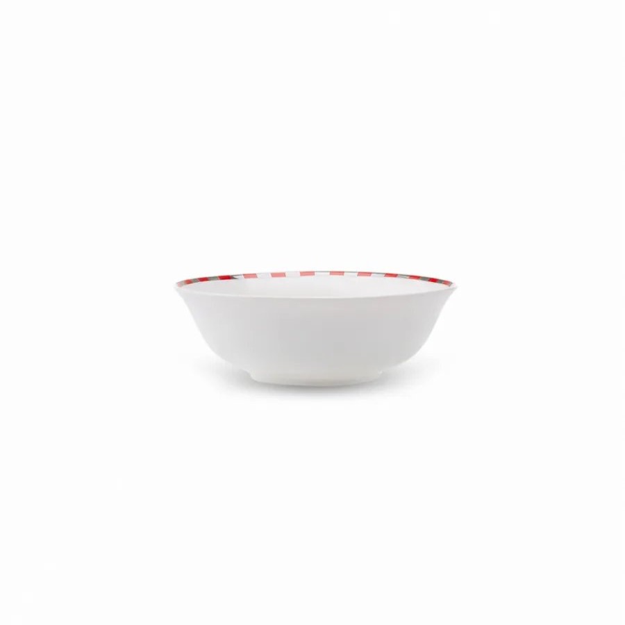 Bowls | Karaca Karaca Aries Porcelain Cerealsoup Bowl, 14Cm, Red Blue Multi