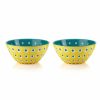 Bowls | Guzzini Guzzini Le Murrine 2 Piece Cereal/Soup Bowl Set, 12Cm, Yellow Blue