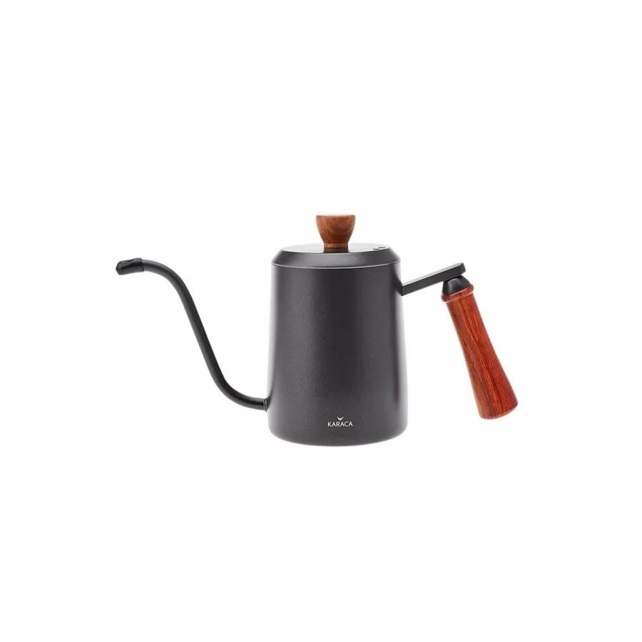 Cafetieres | Karaca Karaca Stainless Steel Coffee Kettle, 600Ml, Black Chestnut