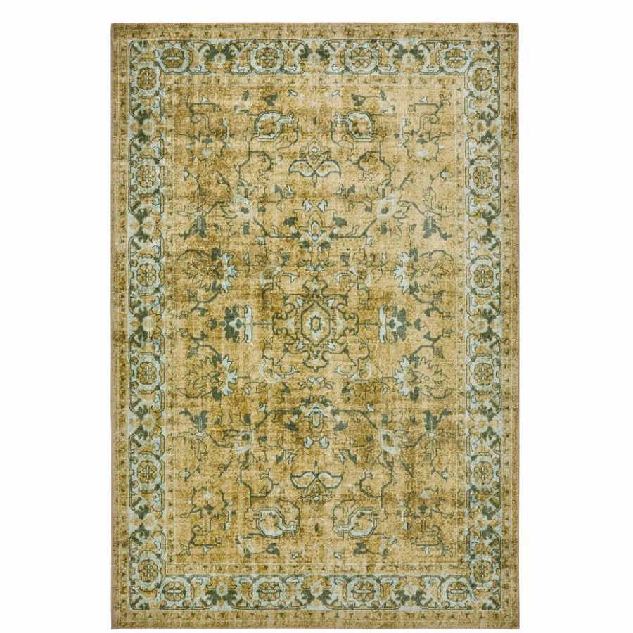 Modern Rugs | Kasmir Rugs Kasmir Rugs Decorative Art Retro Harmony Rug, 180Cmx280Cm, Yellow