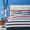 Duvet Cover Sets | Nautica Home Nautica Finn 100% Turkish Cotton Duvet Cover Set, Double, 200Cmx200Cm, Multi