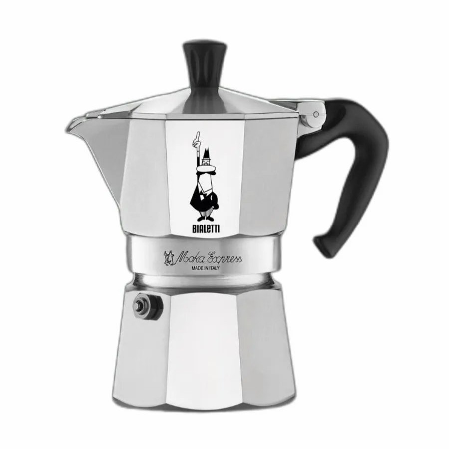 Cafetieres | Bialetti Bialetti Moka Express Hob Espresso Coffee Maker, 3 Cups, Silver