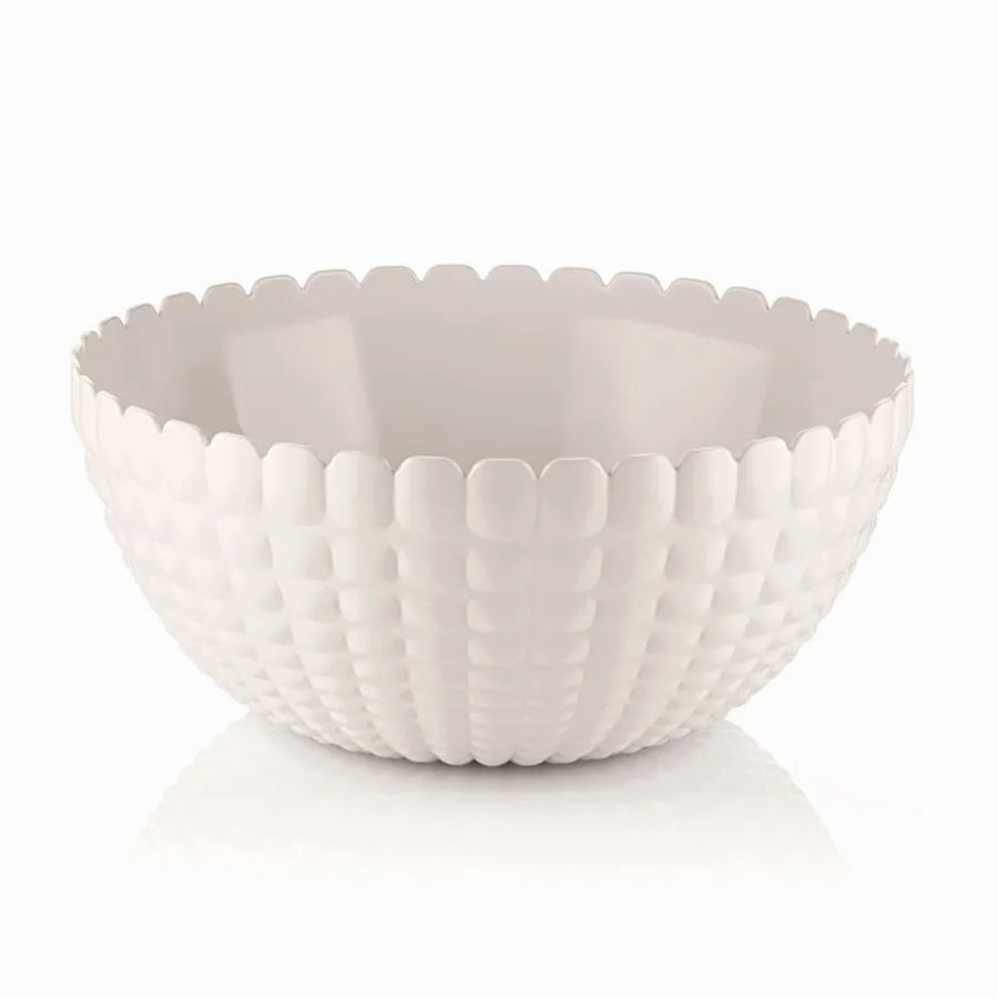 Bowls | Guzzini Guzzini Tiffany Salad Bowl, Xlarge, Cream