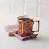 Mugs | Karaca Karaca Flower Porcelain Letter J Mug, 350Ml, Multi