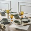 Reactive Glaze Dinner Sets | Karaca Karaca Skal Reactive Glaze Dinner Set For 6 People, 18 Piece, Multi