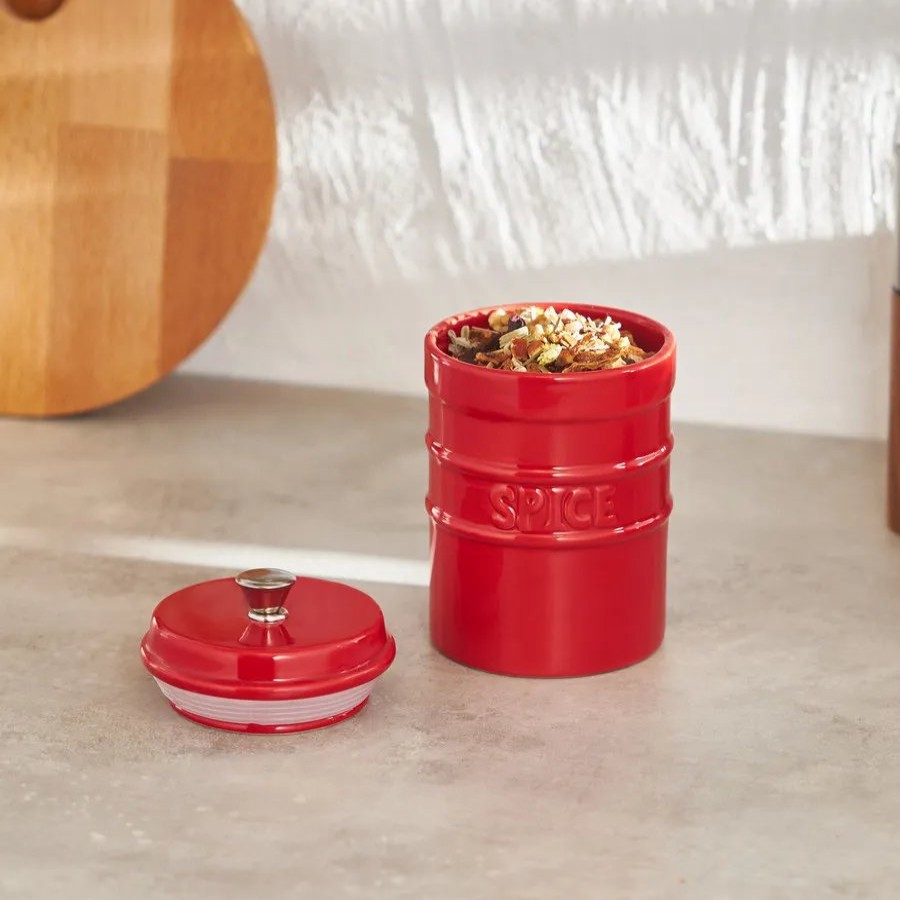 Storage Jars | Karaca Karaca Andy Storage Jar, 400Ml, Red