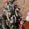 Ornaments | Karaca Home Karaca New Year Christmas Candy Stick Tree Decoration Set, 6 Piece, 14Cm, Multi