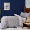 Duvet Cover Sets | Nautica Home Nautica Darya 100% Turkish Cotton Duvet Cover Set, Double, 200Cmx200Cm, Grey